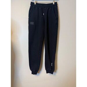 Beardedgoat Mens Black Jogger Sweatpants Size Small